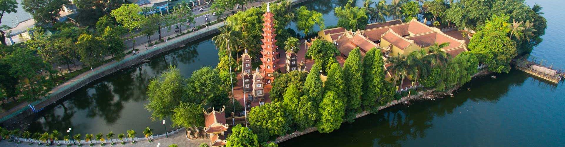 Final scenic dining view in Hanoi, VN