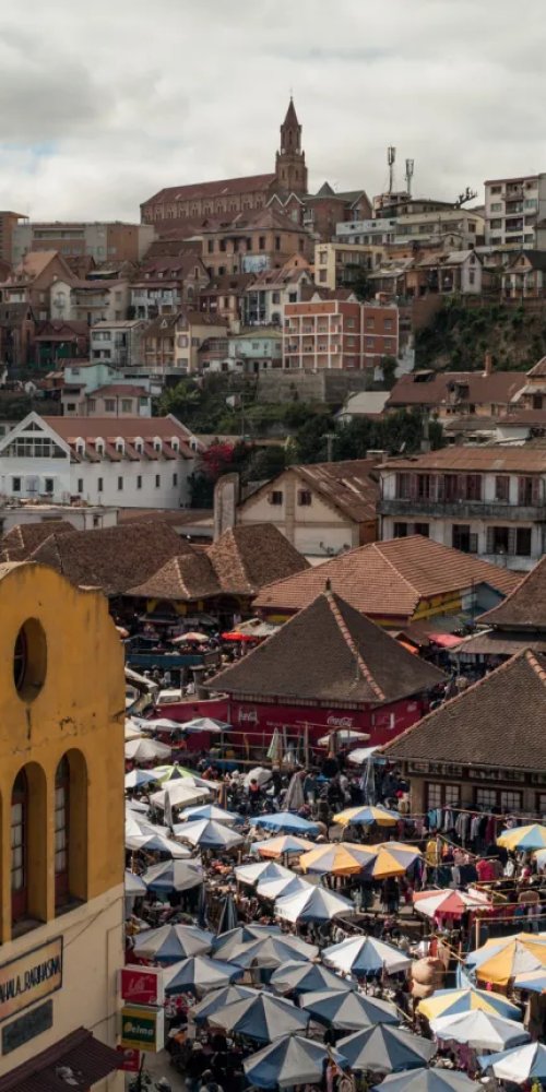Dining ambience in Antananarivo