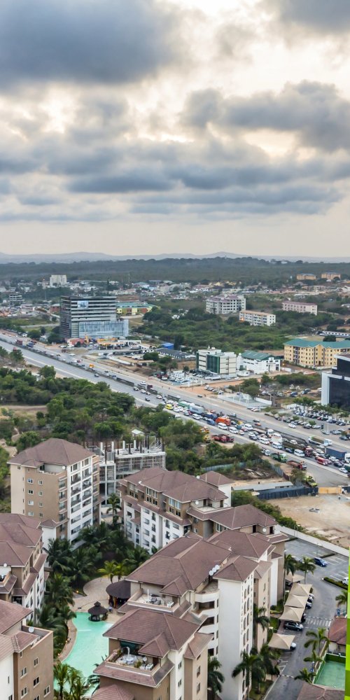 Dining ambience in Accra