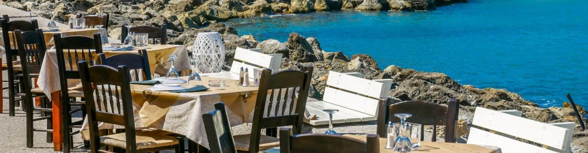 Kolimvari dining experience landscape