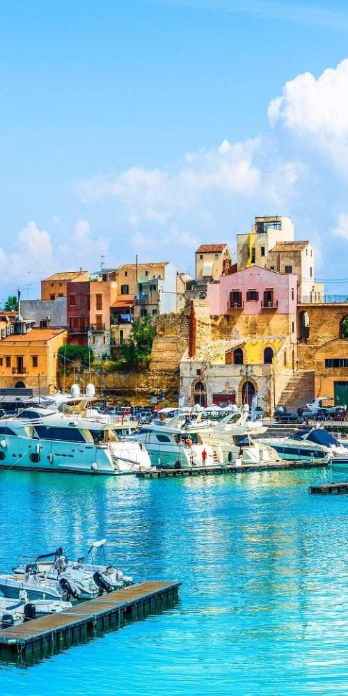 Dining ambience in Trapani, IT