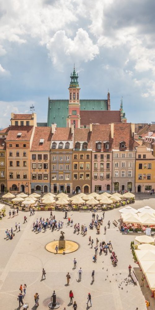 Dining ambience in Warsaw, PL