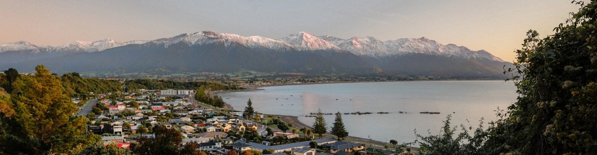 Dining scene in Kaikōura, NZ