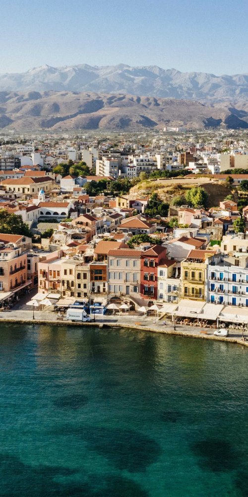 Dining ambience in Chania