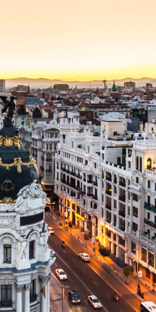 Dining ambience in Madrid