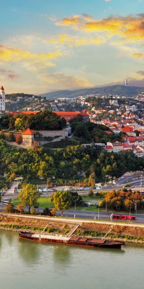 Dining ambience in Bratislava