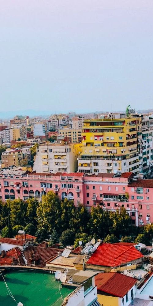 Dining ambience in Tirana