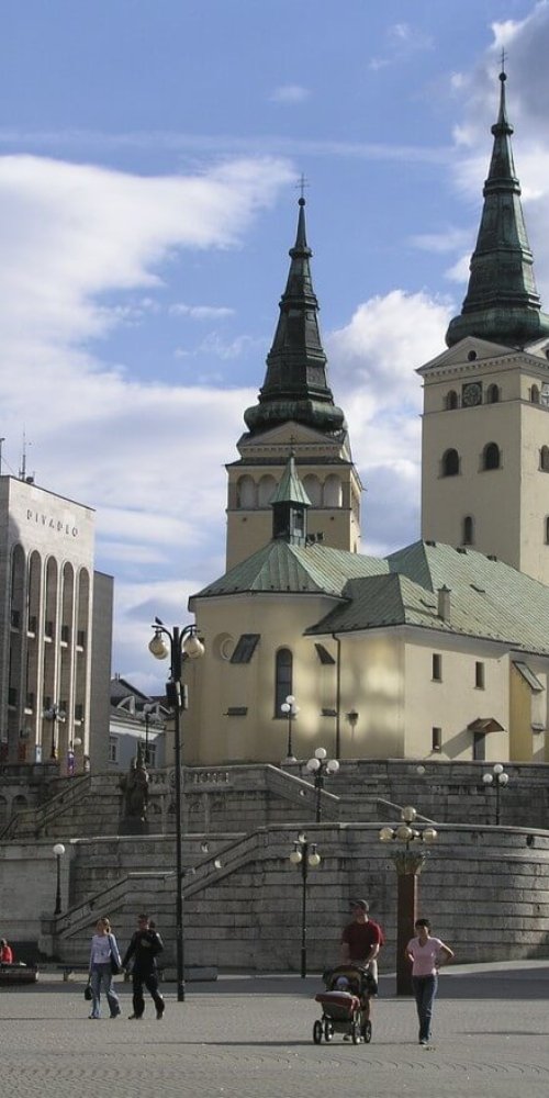 Dining ambience in Žilina, SK