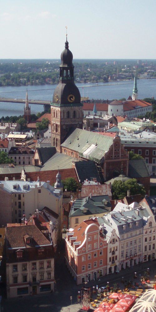 Dining ambience in Rīga, LV