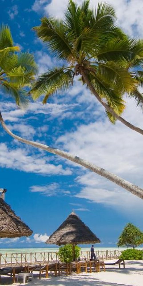 Dining ambience in Zanzibar
