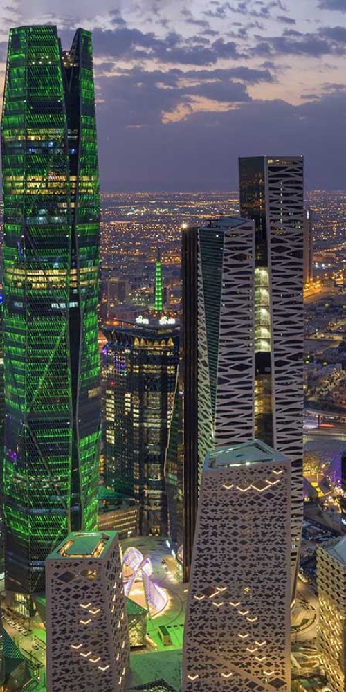 Dining ambience in Riyadh