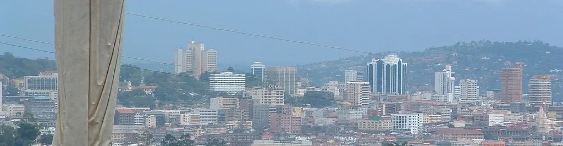 Evening dining view in Kampala