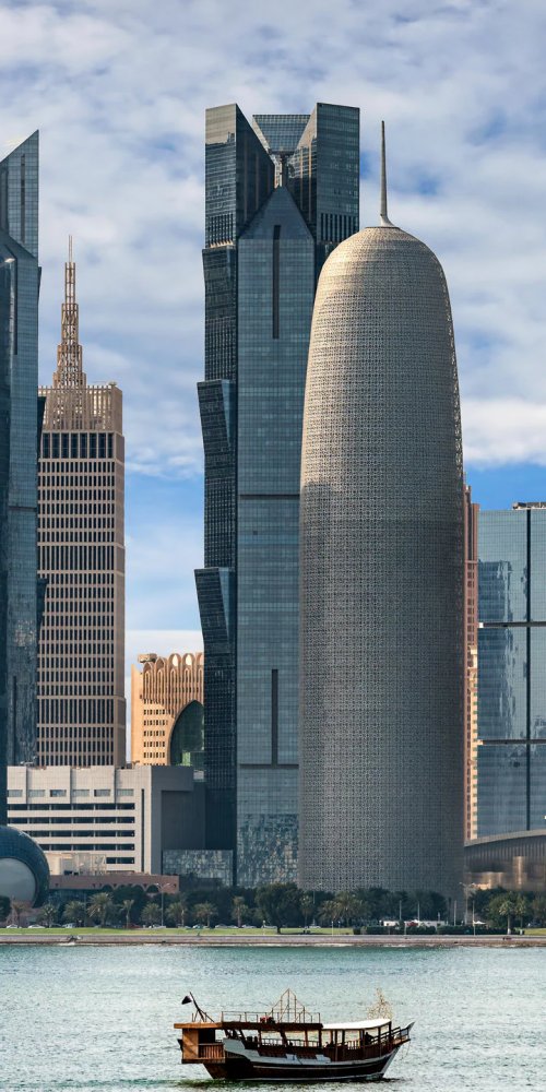 Dining ambience in Doha