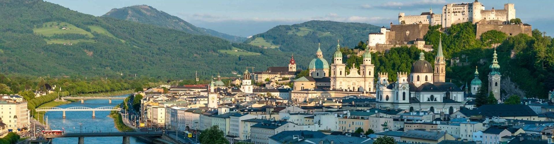Scenic dining in Salzburg, AT