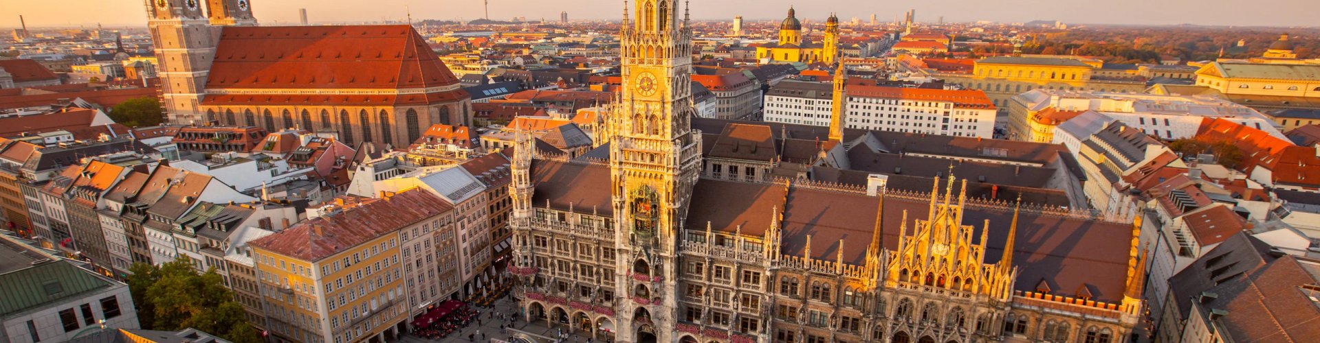 Scenic Munich dining setup