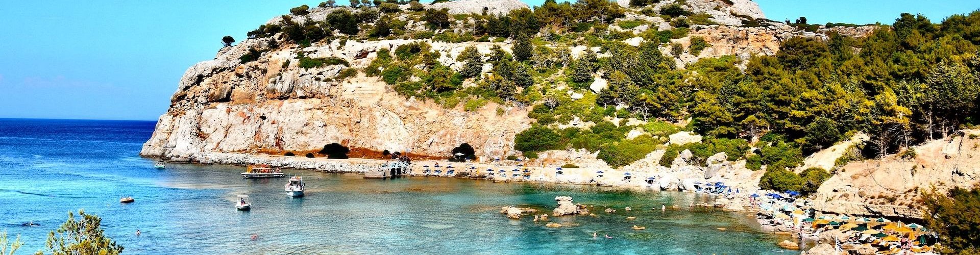 Scenic dining in Faliraki, GR