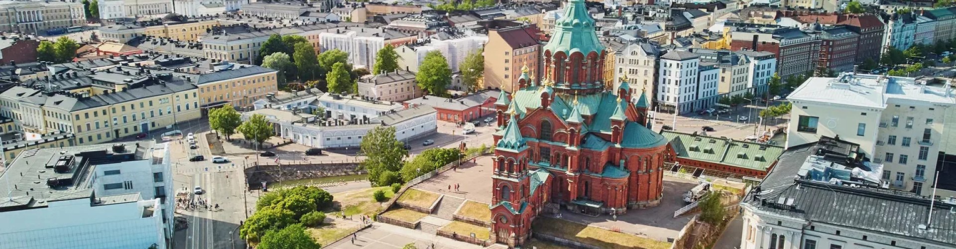 Dining landscape in Helsinki, FI